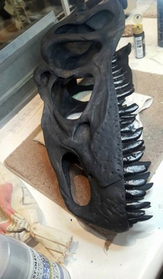 Allosaurus cast